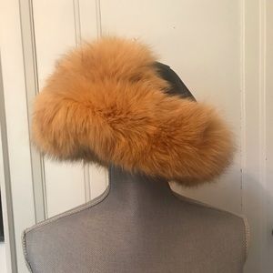Genuine Leather & Fur Hat